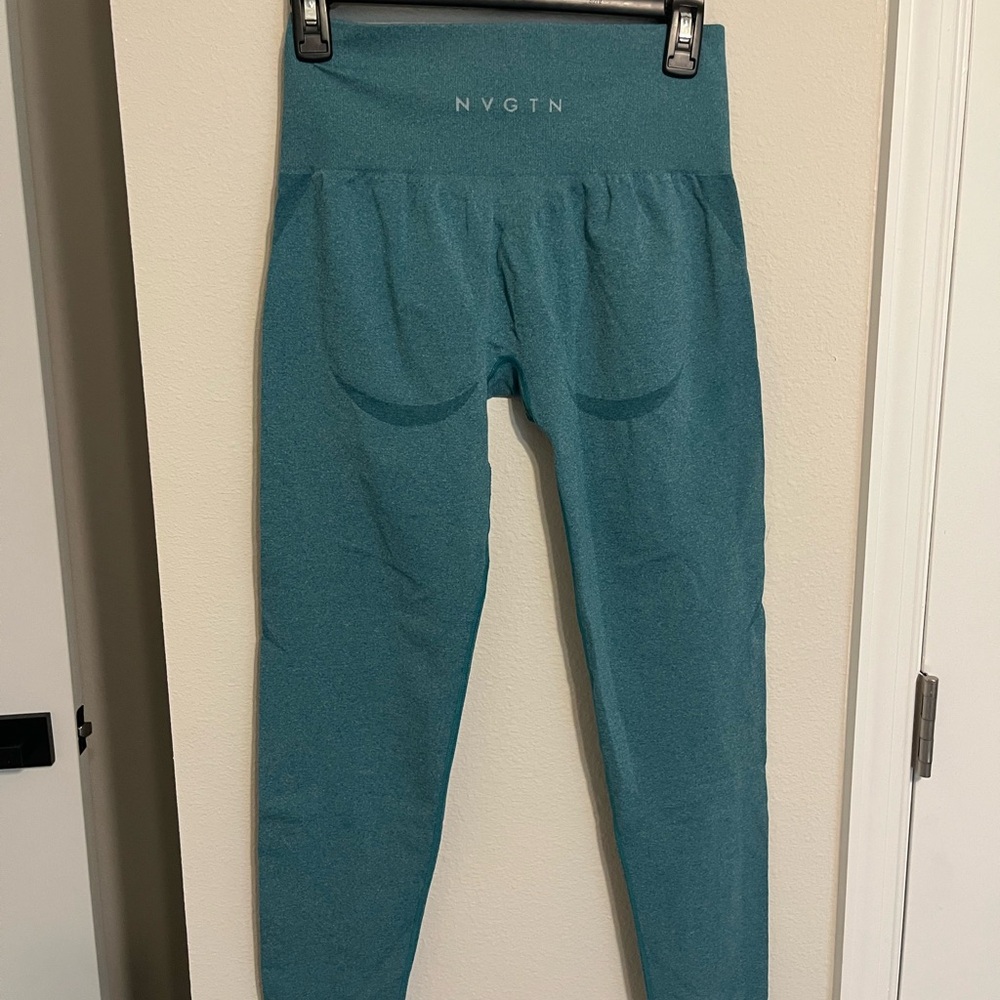 NVGTN Teal Leggings in great condition